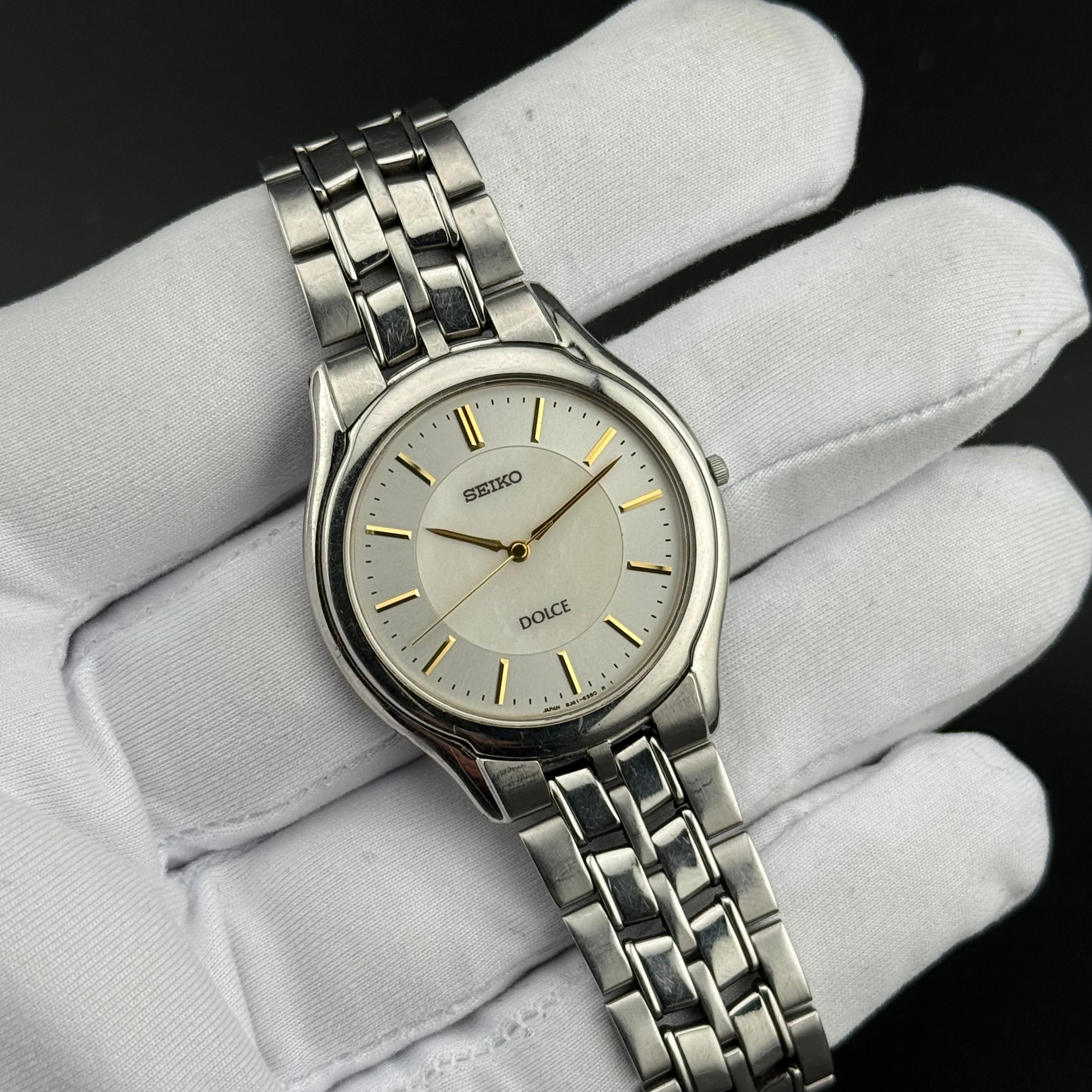 Seiko Dolce 8J41-6030 8J41-6030 1980s Mother of Pearl | Very