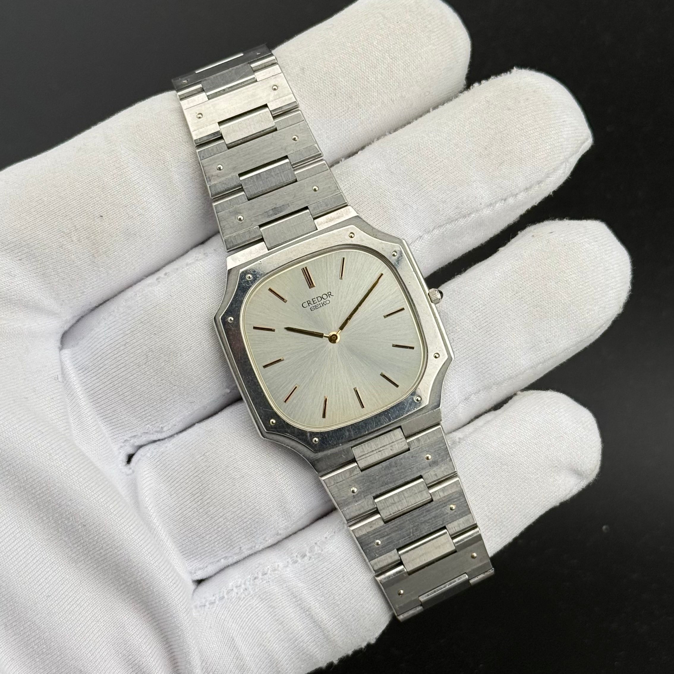 Credor 9300-5070 NOS full link 9300-5070 1980s Genta-inspired