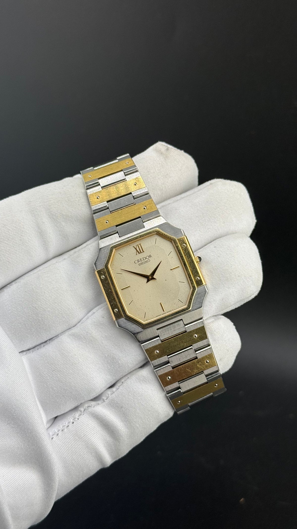 Credor 9300-5320 Cadran Doré et Noir CRE-117