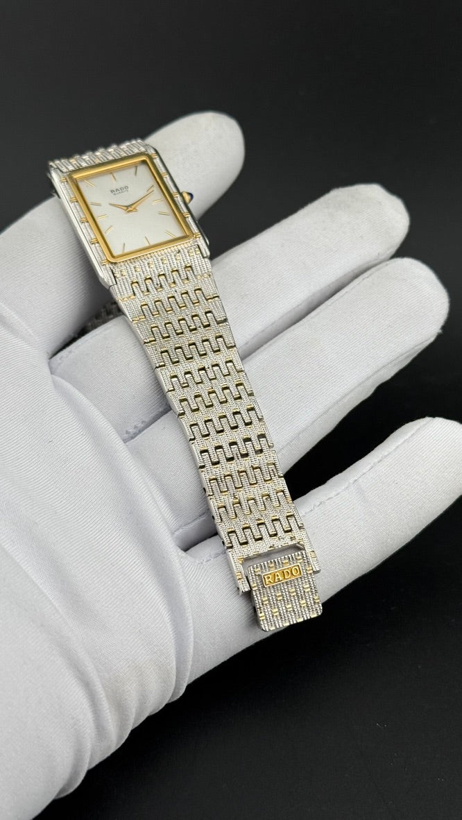 Rado Quartz - Frosted White Gold