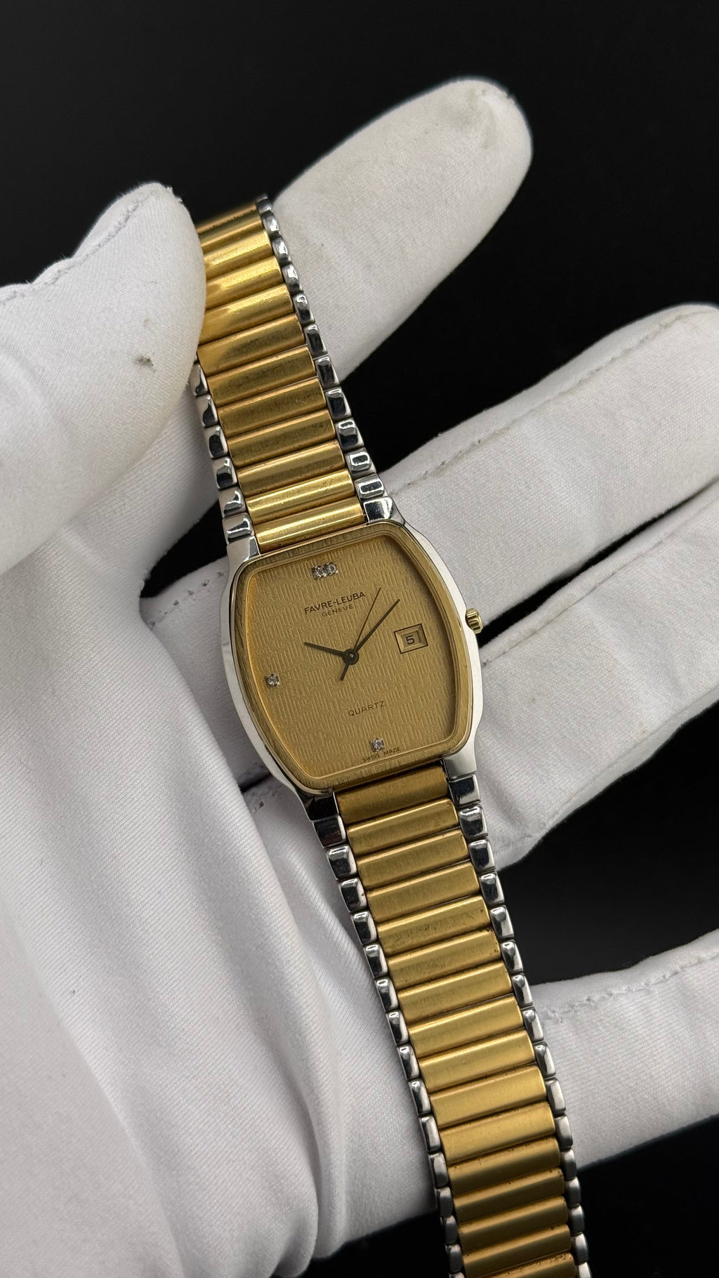 Favre-Leuba Dress Watch cadran texturé 2651-53