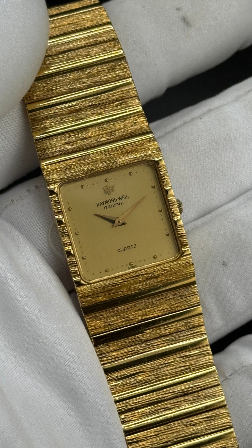 Raymond Weil – 9056 Cadran Champagne – Années 80