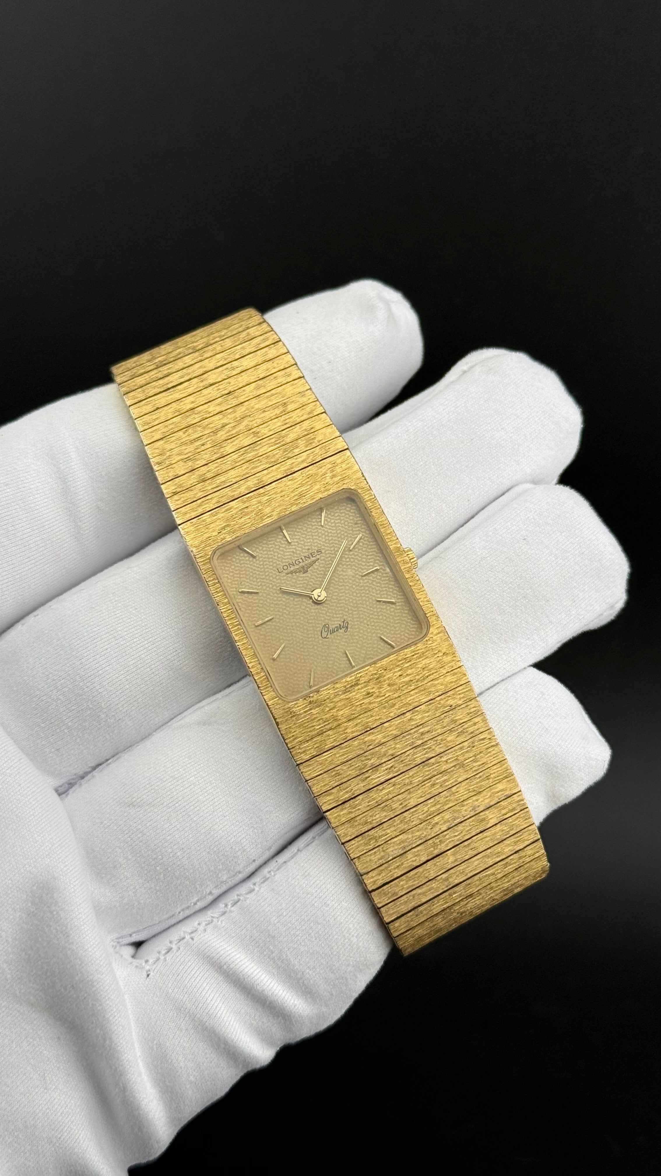 Longines QWR Bark Finish