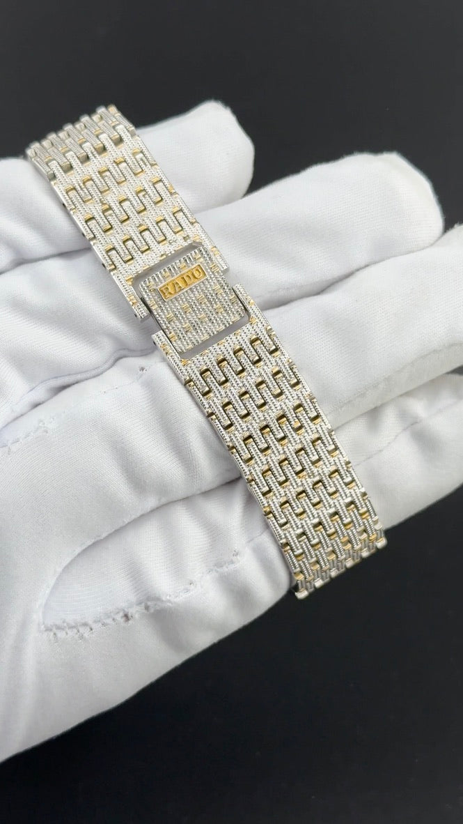 Rado Quartz - Frosted White Gold