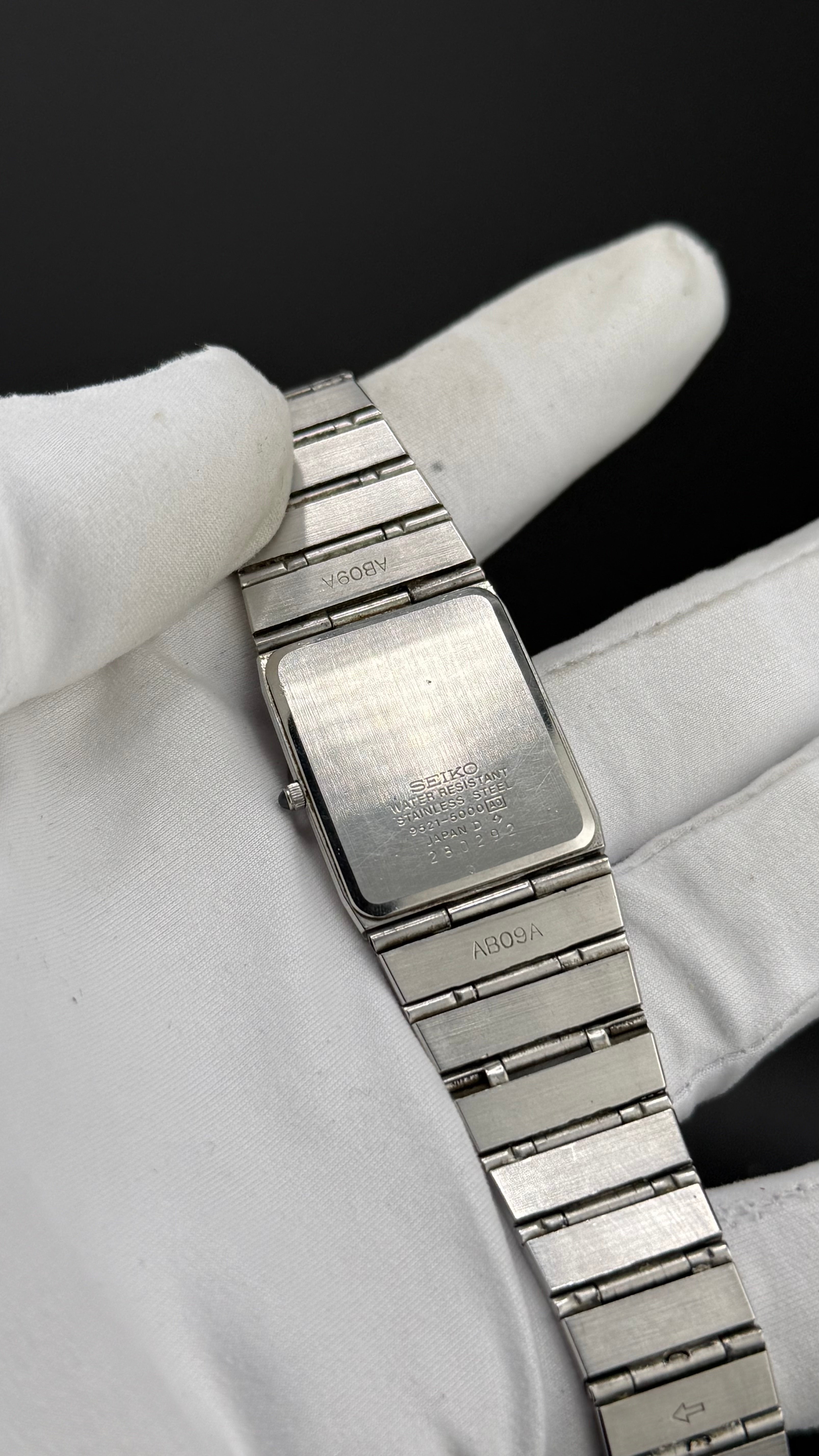 Seiko – 9521-5000 Cadran Bleu et Gris – Années 80