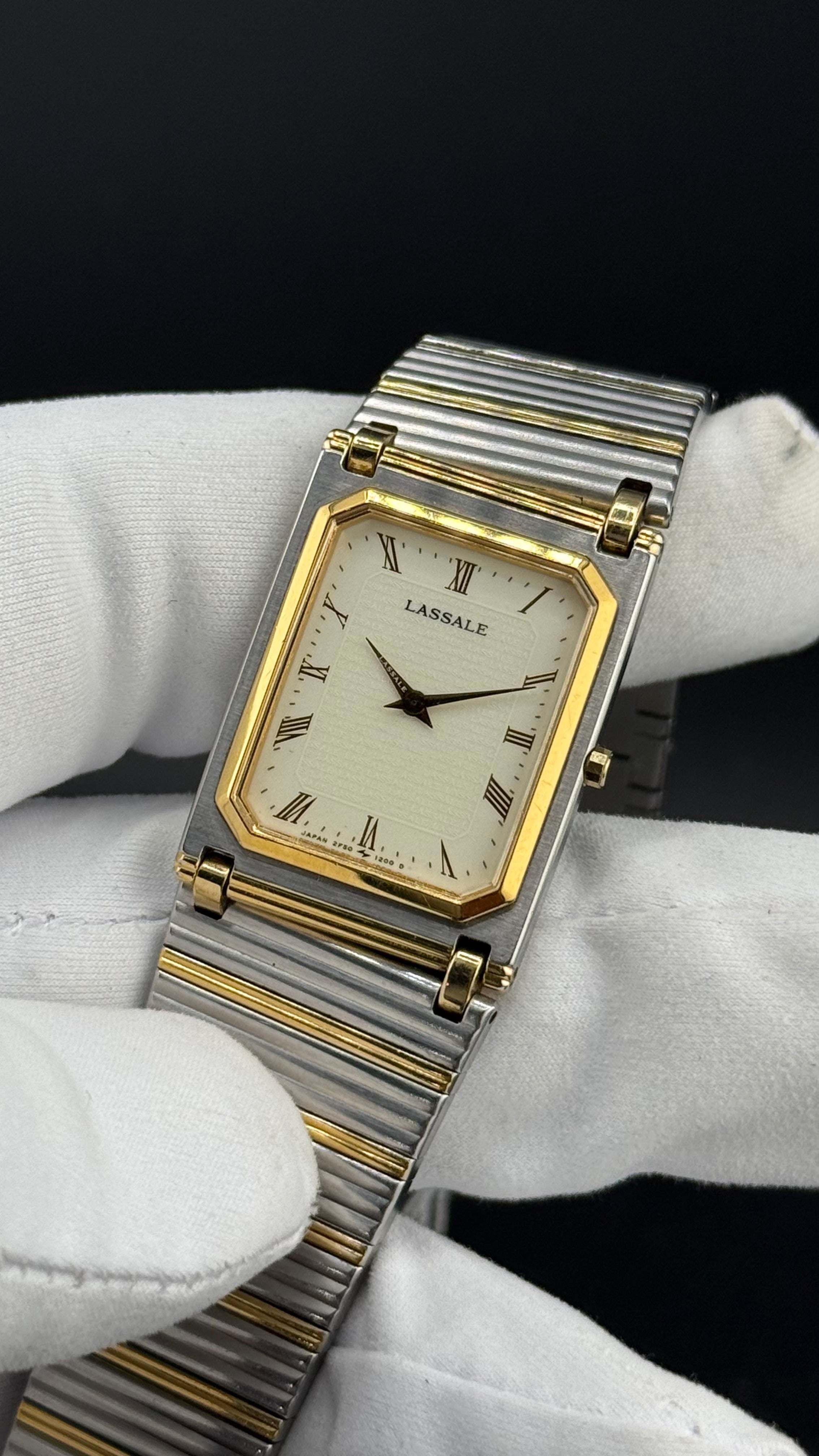 Seiko – Lassale Tank Extra Flat – 1988