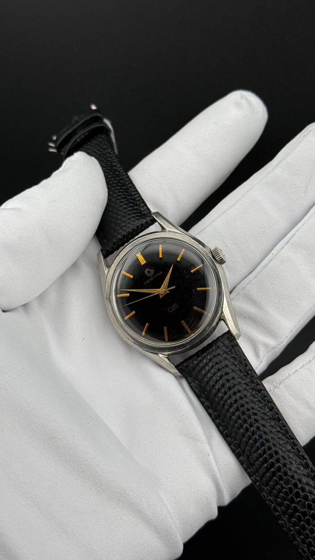 Certina DS Black Dial