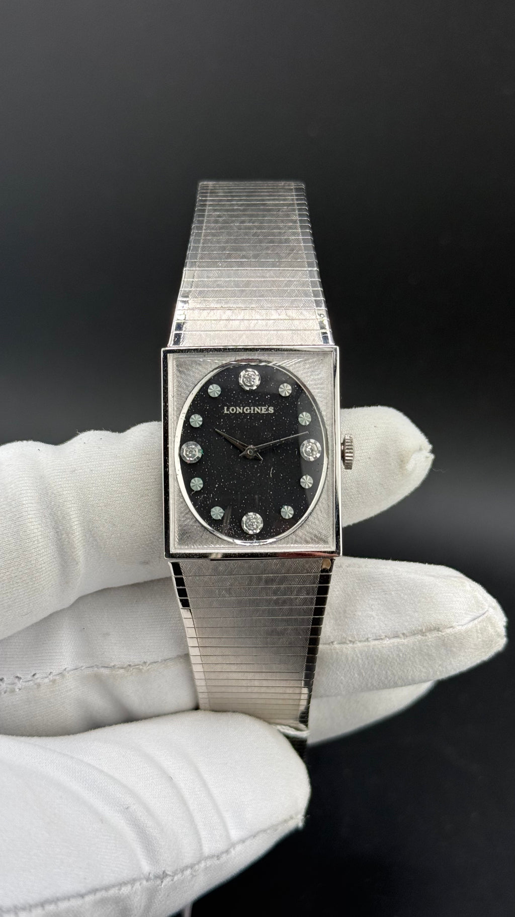 Longines Tank cadran stardust LON-56