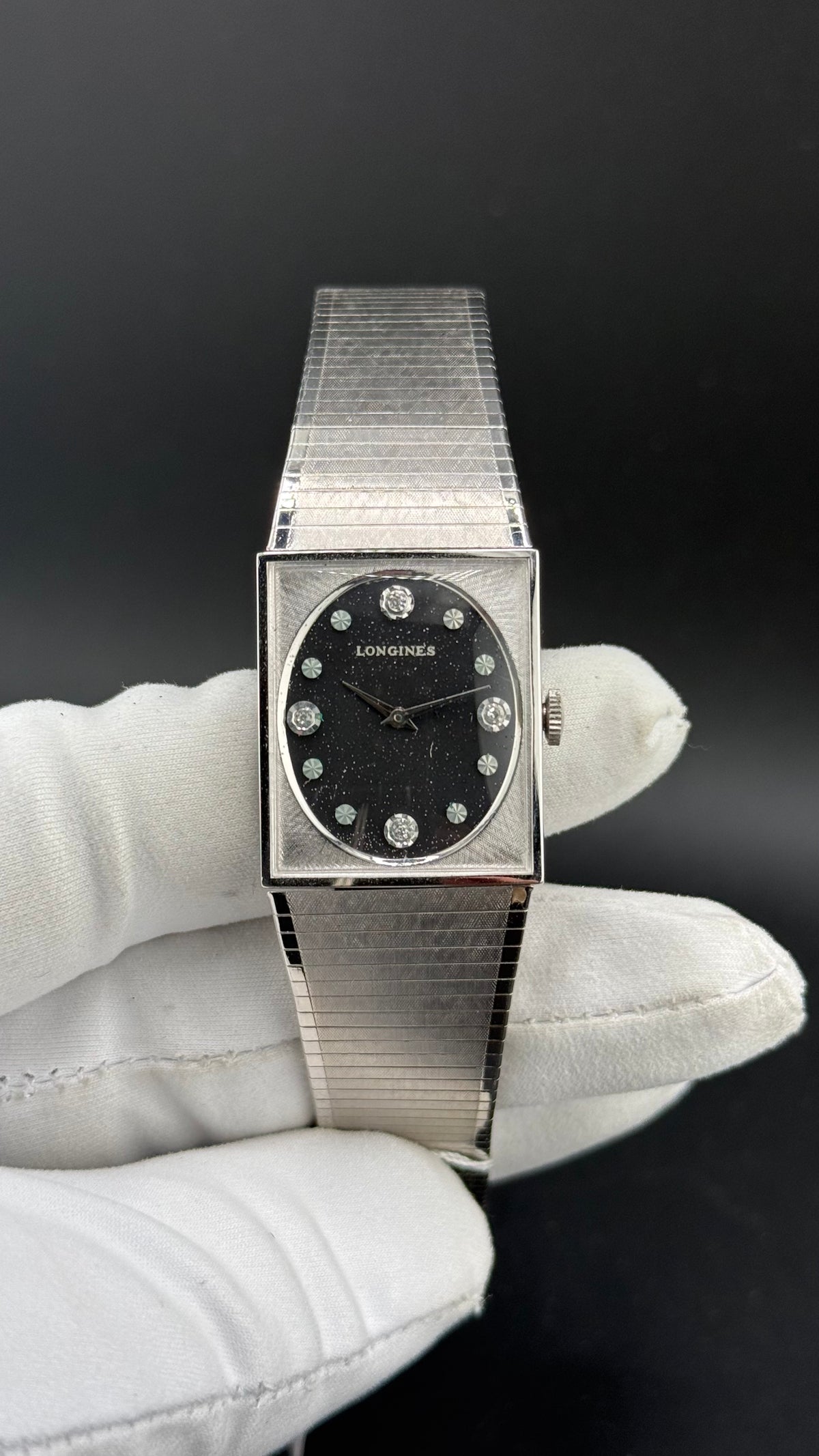 Longines Tank cadran stardust LON-56