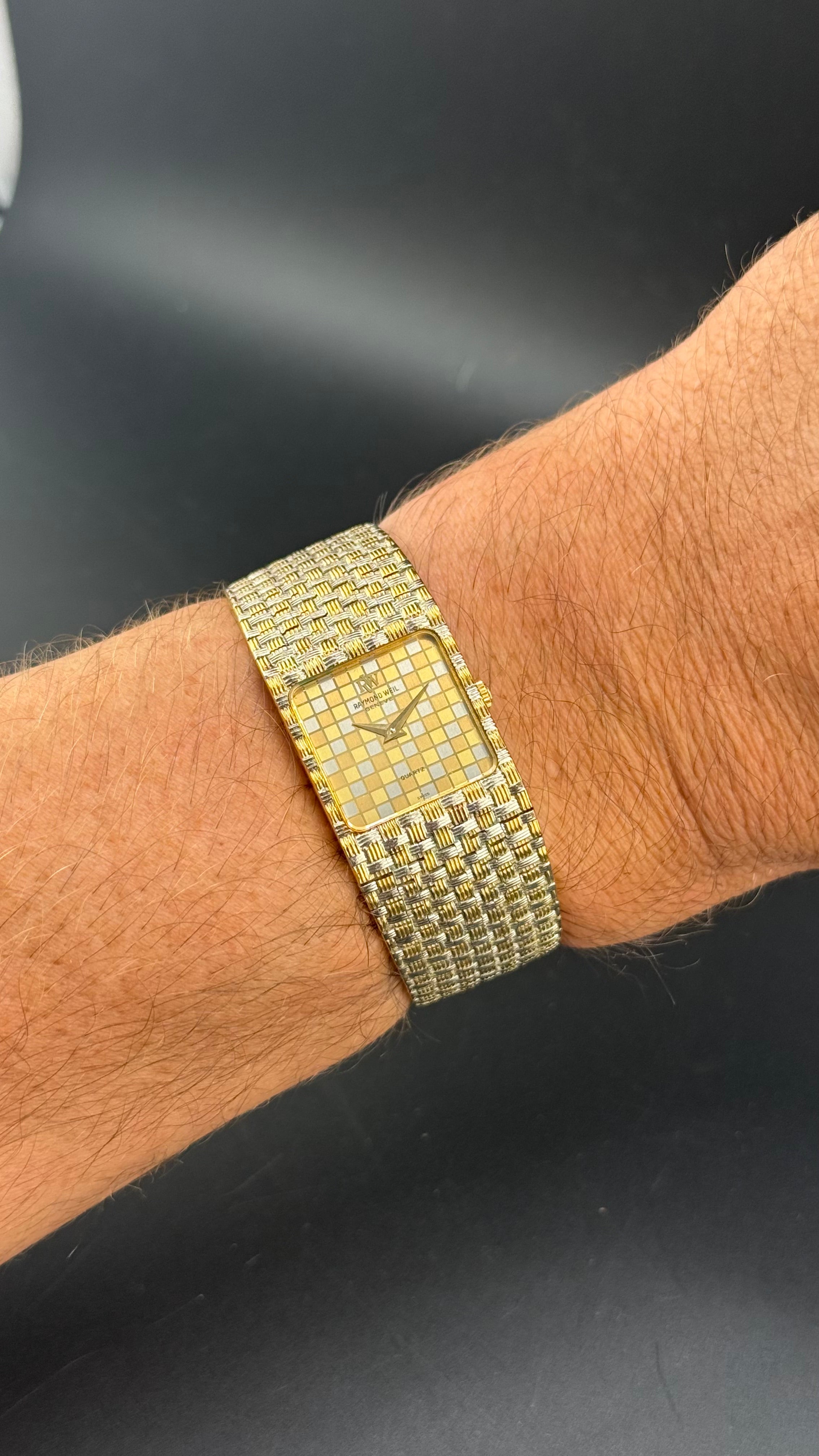 Raymond Weil – 9058 Cadran Mosaïque – Années 80