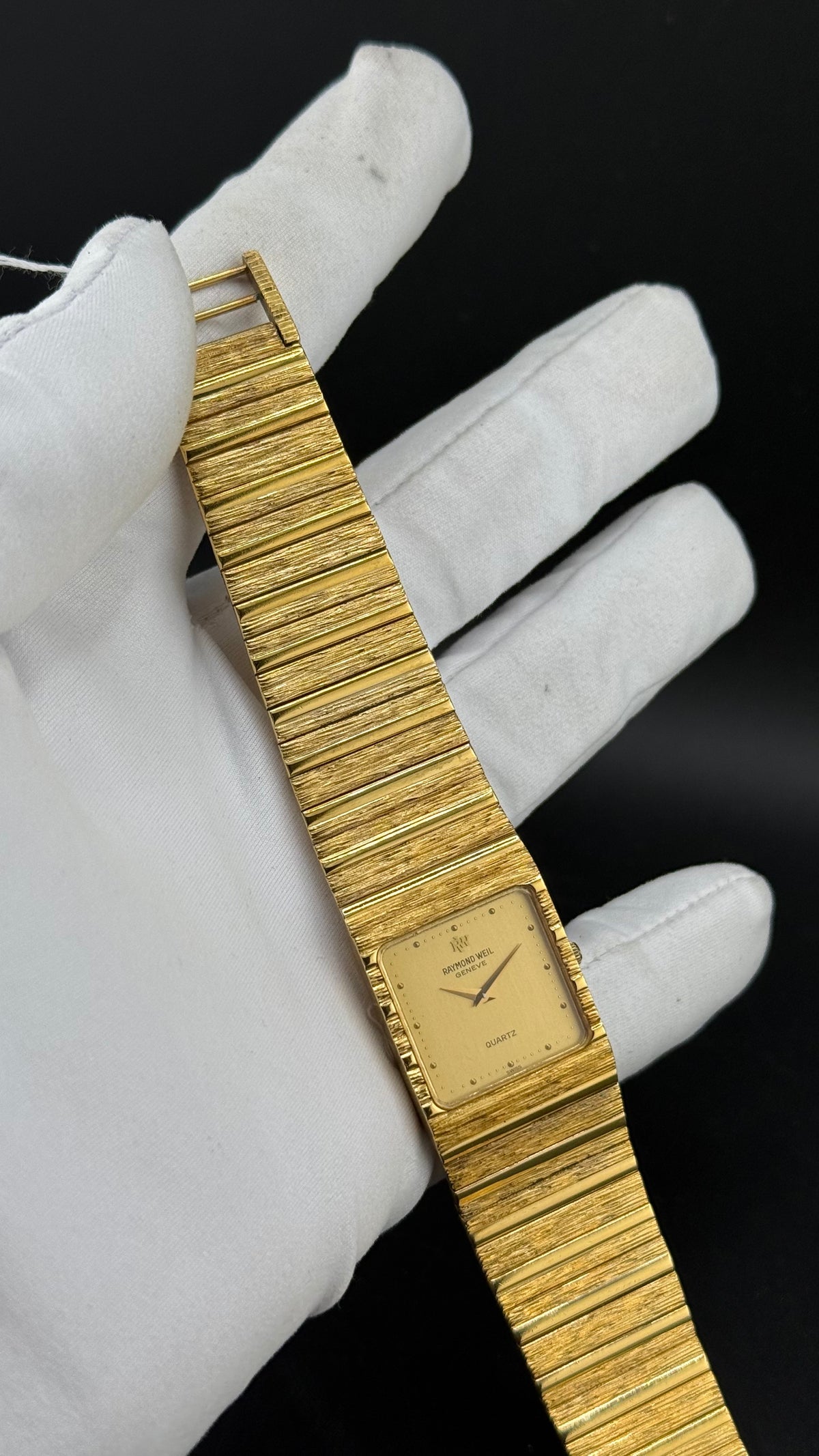 Raymond Weil – 9056 Cadran Champagne – Années 80