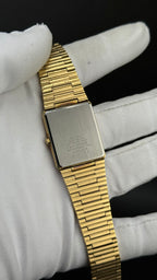 Seiko Dolce 9531-5040 bamboo plaqué or 1985