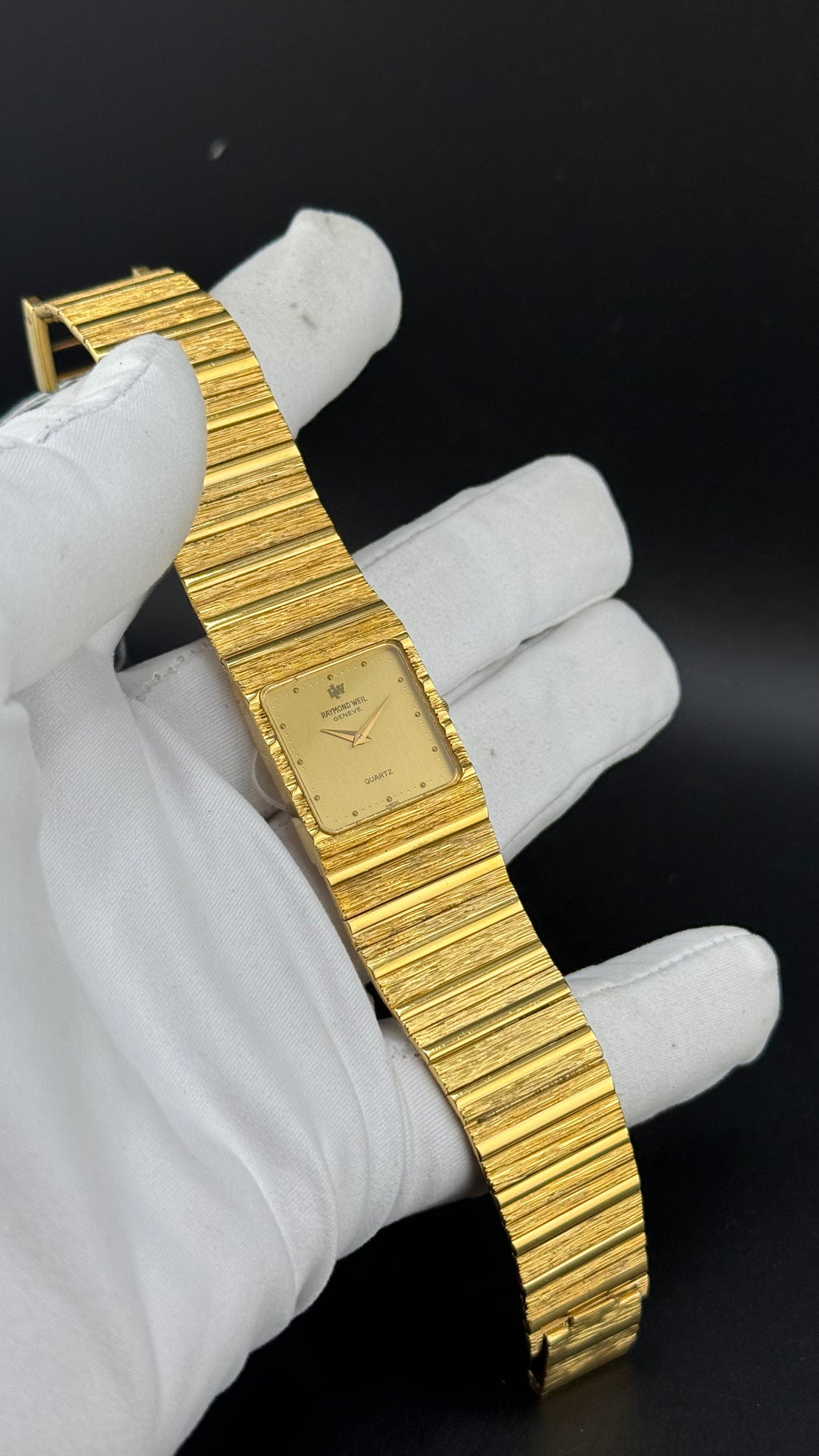 Raymond Weil – 9056 Cadran Champagne – Années 80