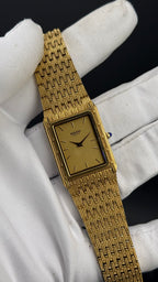 Rado – Quartz Frosted Gold 121.9027.2 – Années 80