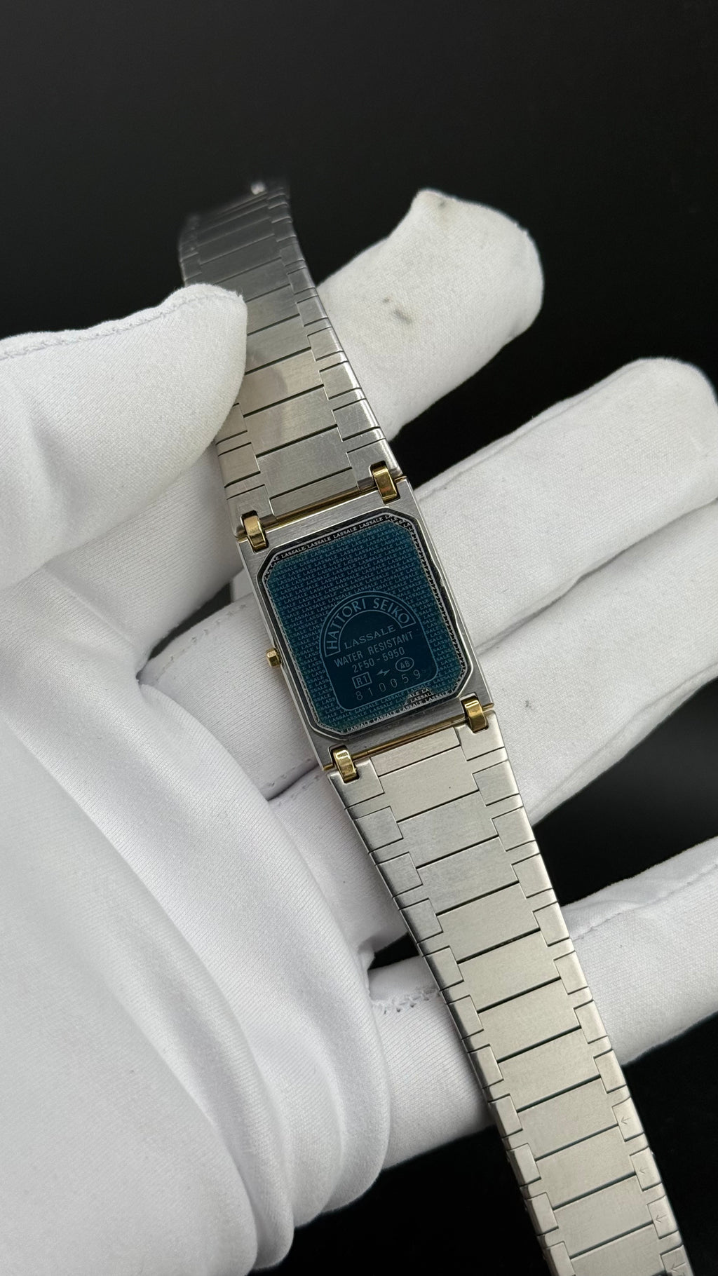Seiko – Lassale Tank Extra Flat – 1988