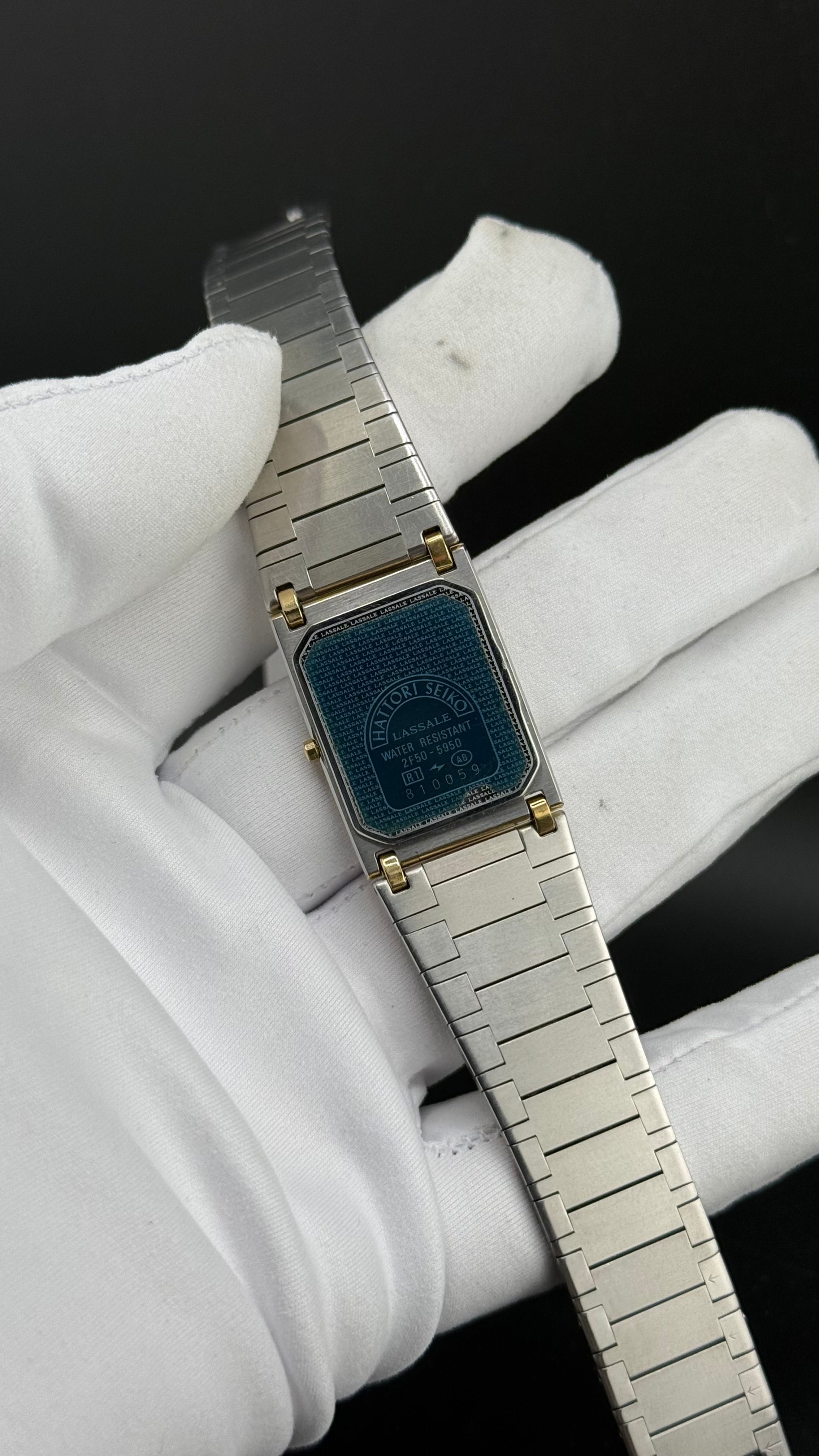 Seiko – Lassale Tank Extra Flat – 1988