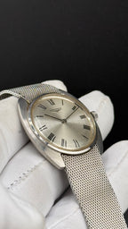 Longines – Boîtier Coussin Bracelet Milanais – Années 70