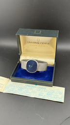Universal Geneve Ellipse cadran bleu full set