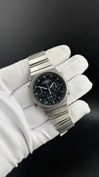 Seiko 7A28-701A chronographe quartz cadran noir