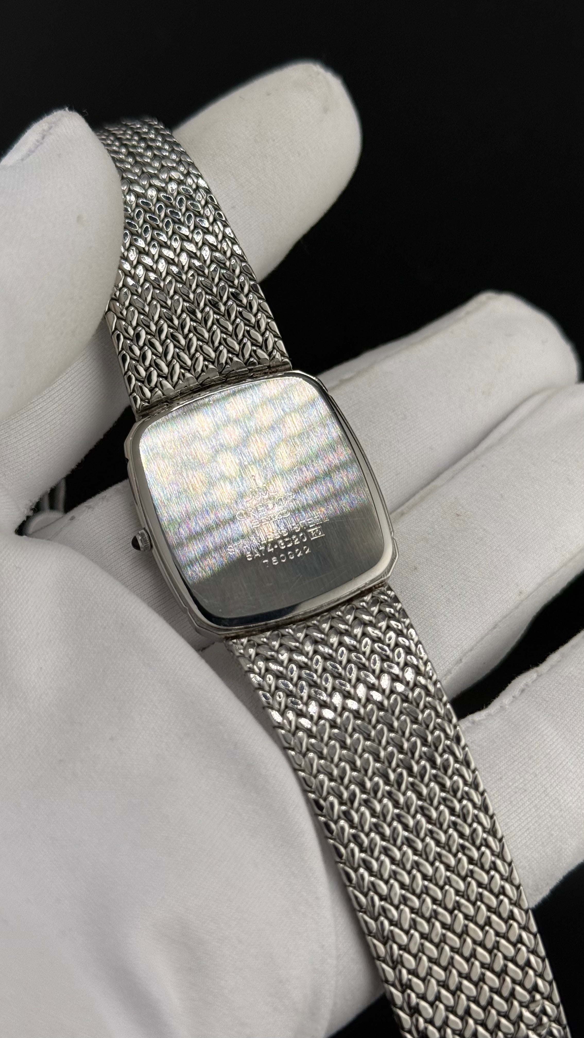 Credor – Dress Watch Cadran Agate 5A74-3D20 – Années 80