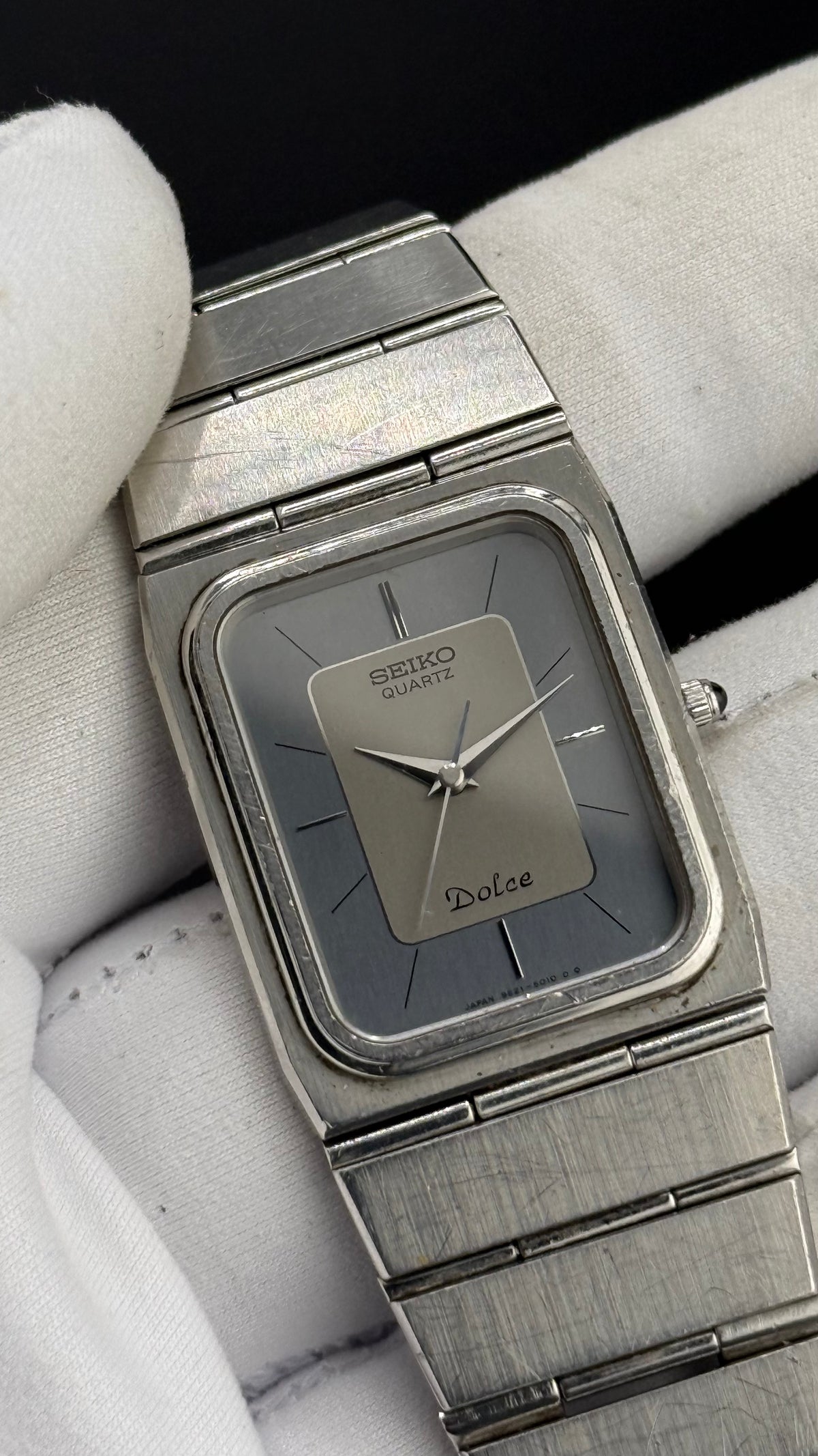 Seiko – 9521-5000 Cadran Bleu et Gris – Années 80