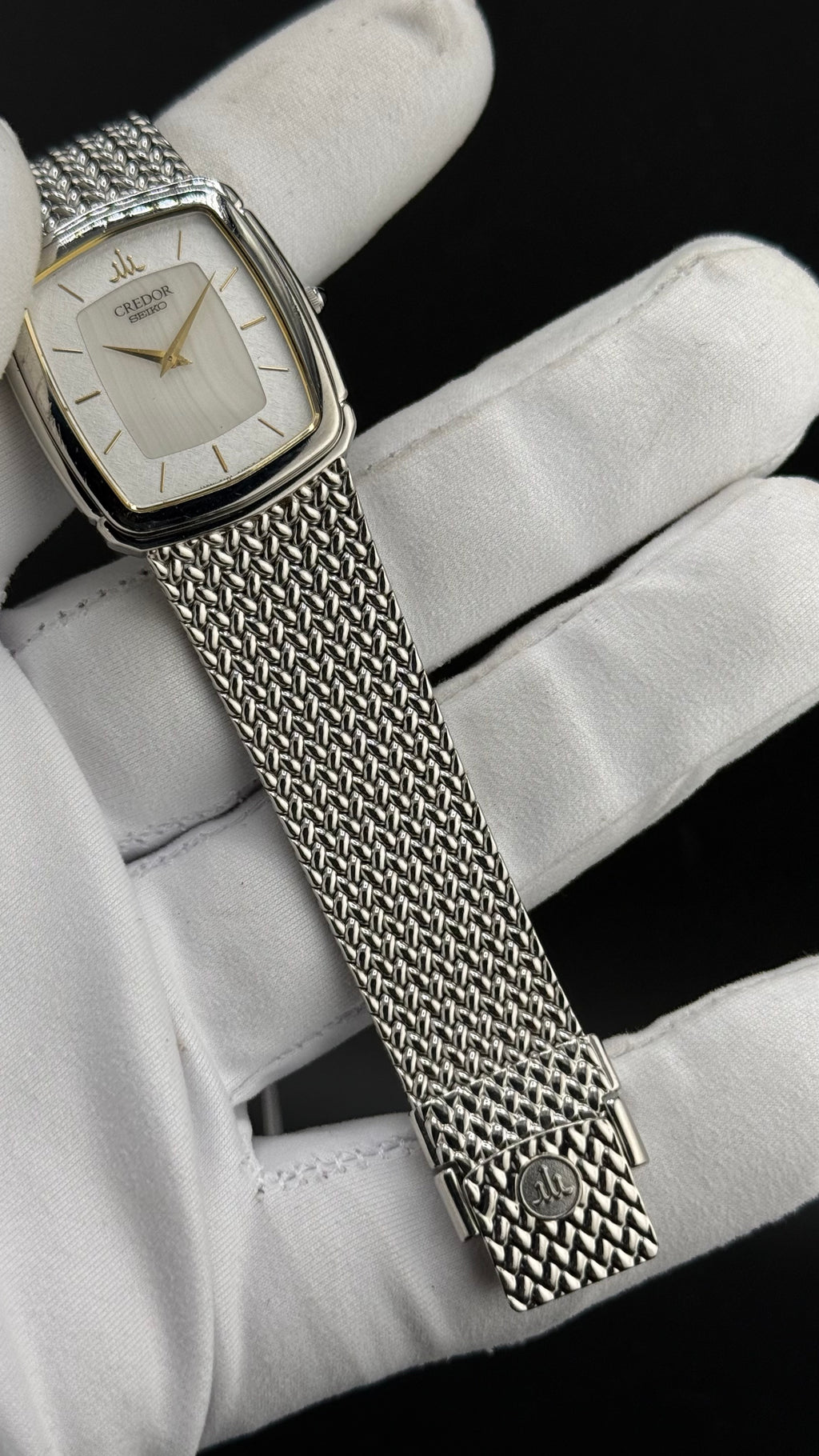 Credor – Dress Watch Cadran Agate 5A74-3D20 – Années 80
