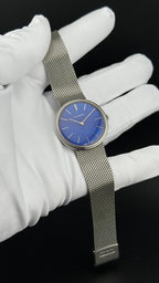 Juvenia Textured Blue Dial