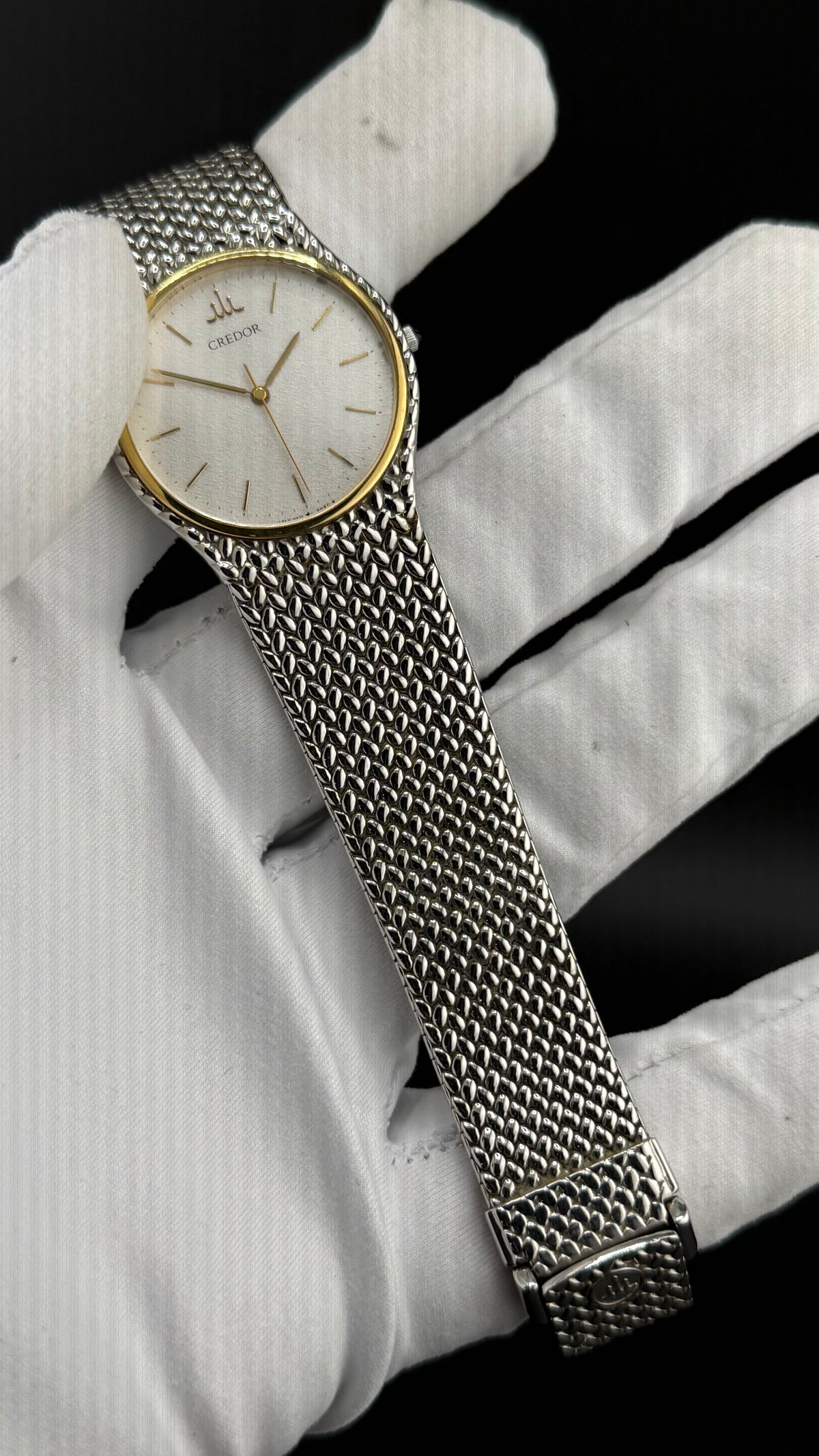 Credor – Cobra 7771-6050 Cadran Blanc – 1987