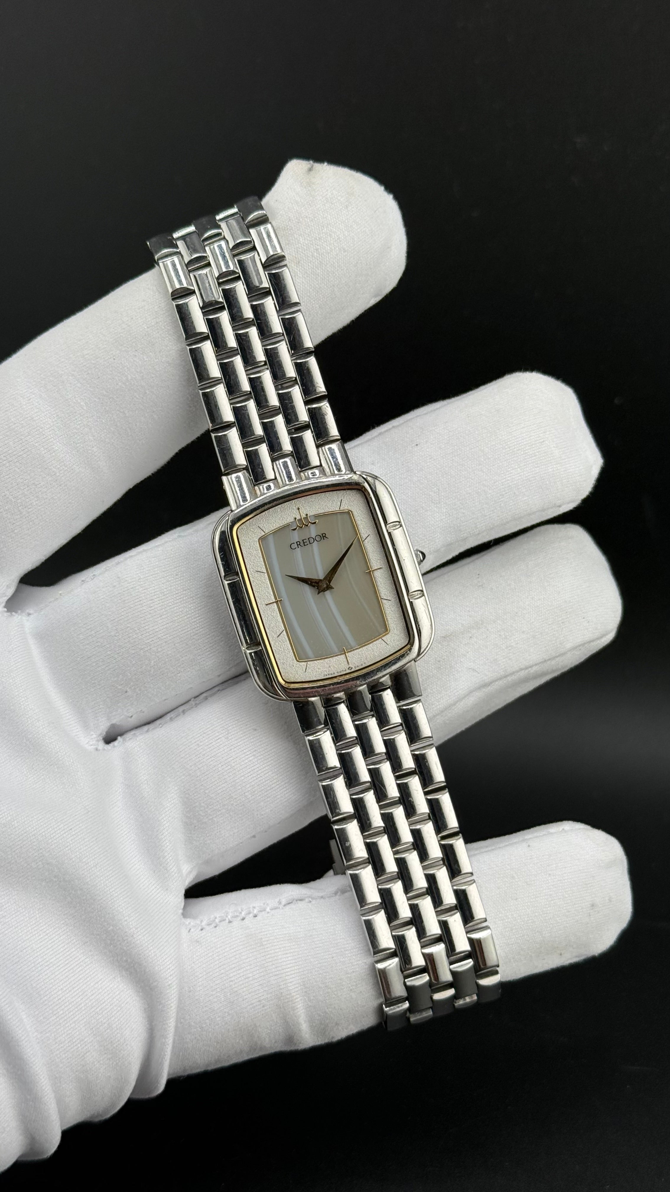 Credor – Agate Dial 5A74-5180 – Années 80