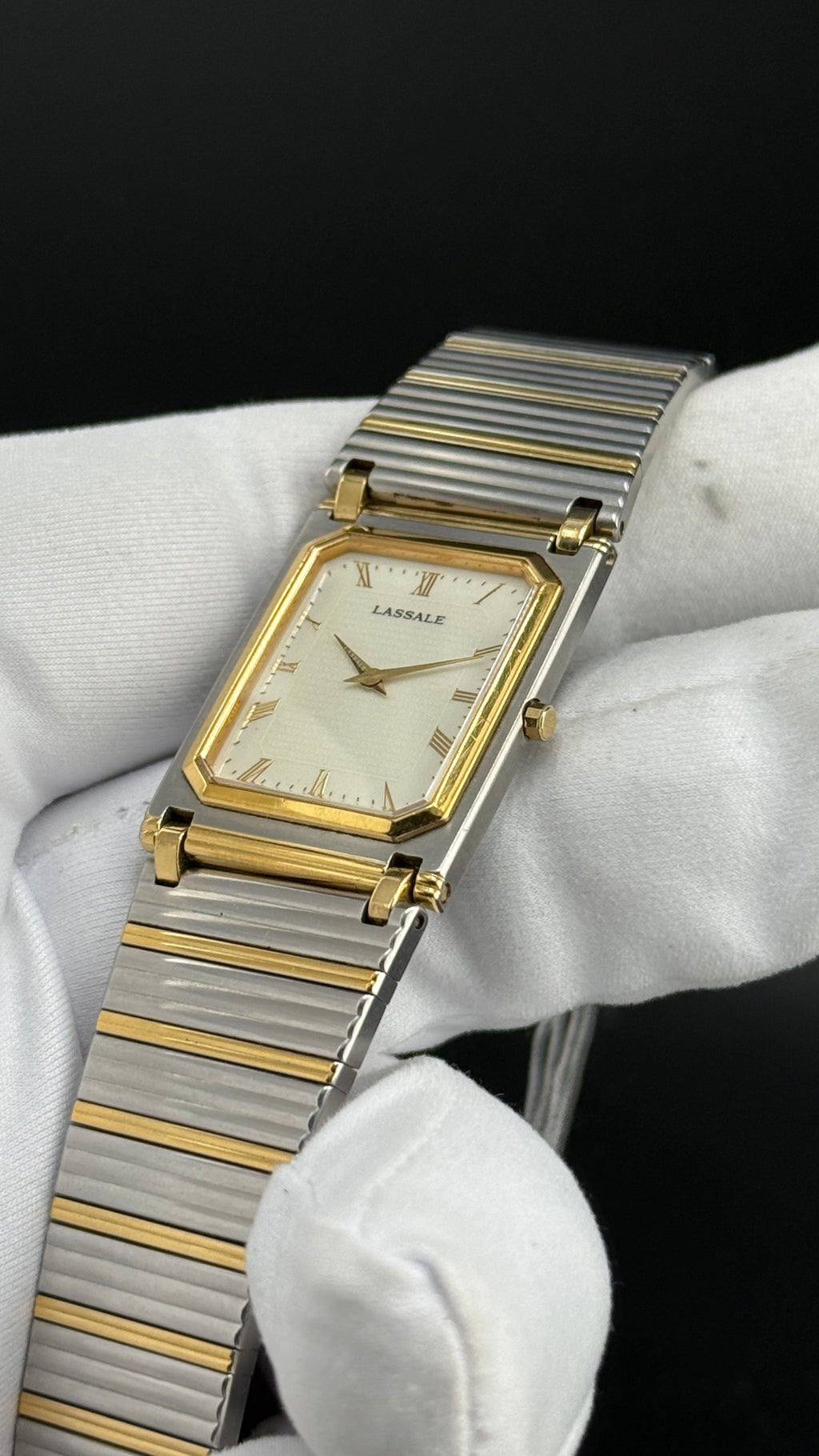 Seiko – Lassale Tank Extra Flat – 1988