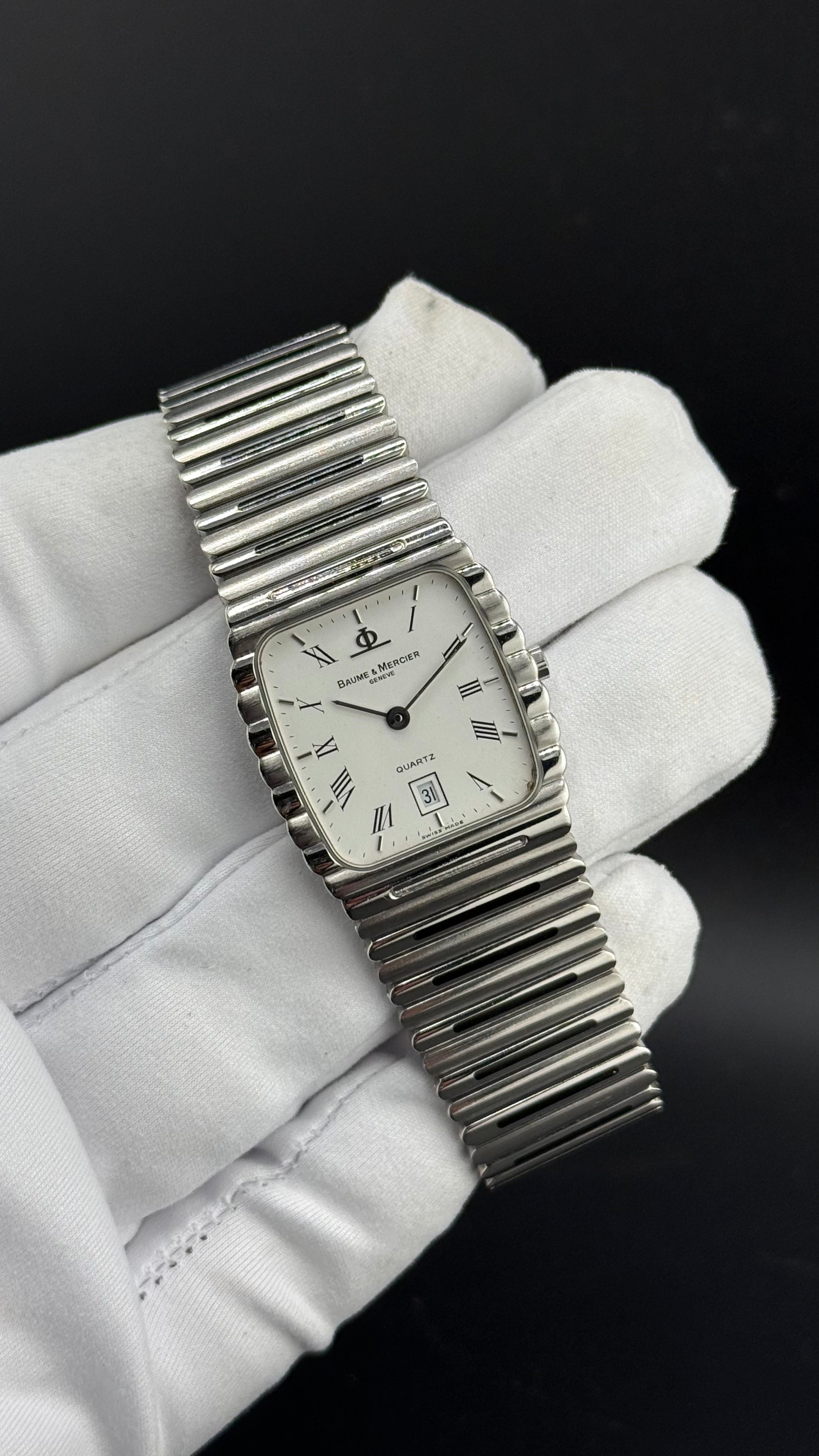 Baume & Mercier Bamboo 5745 cadran blanc index romains