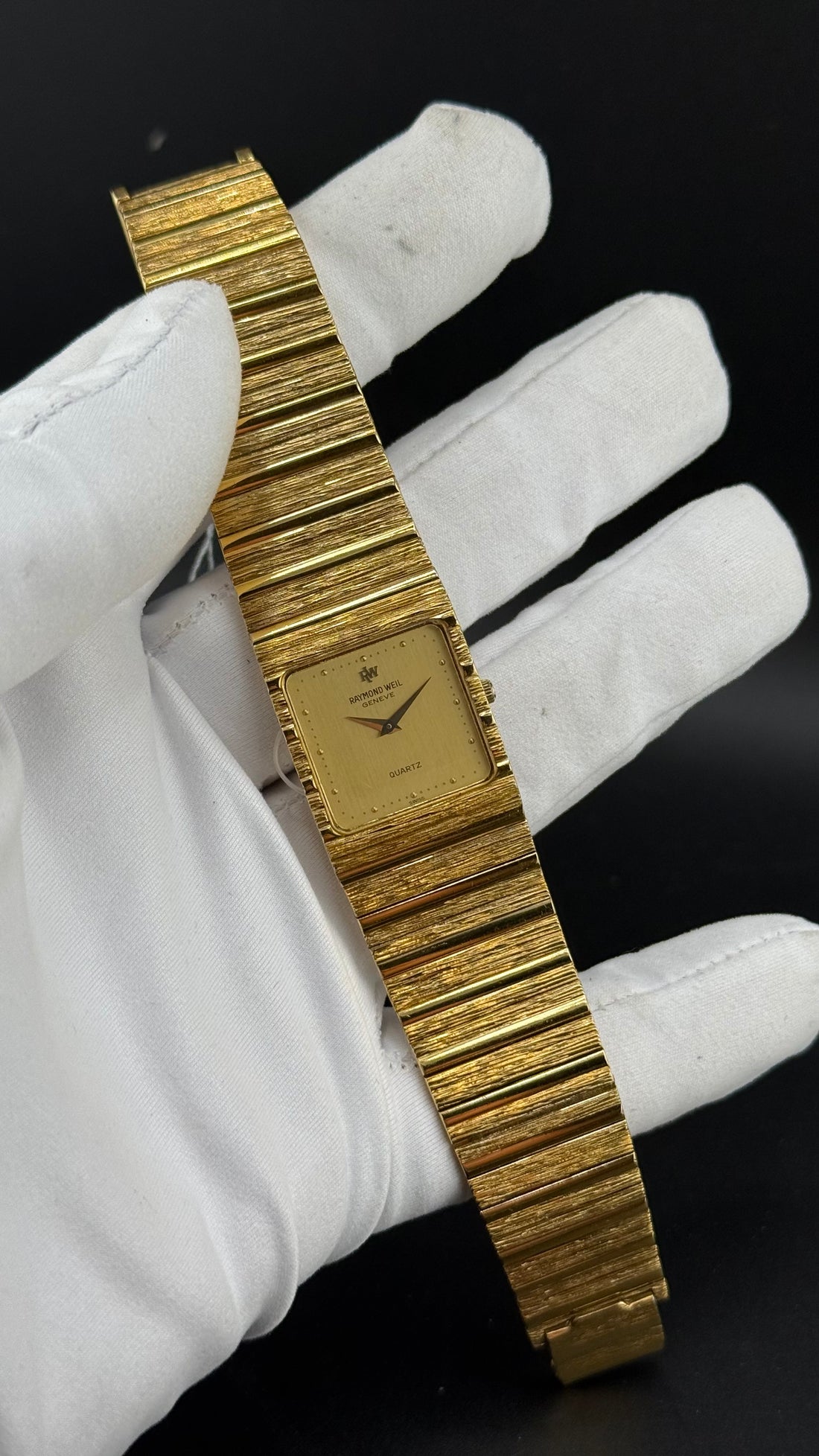 Raymond Weil – 9056 Cadran Champagne – Années 80