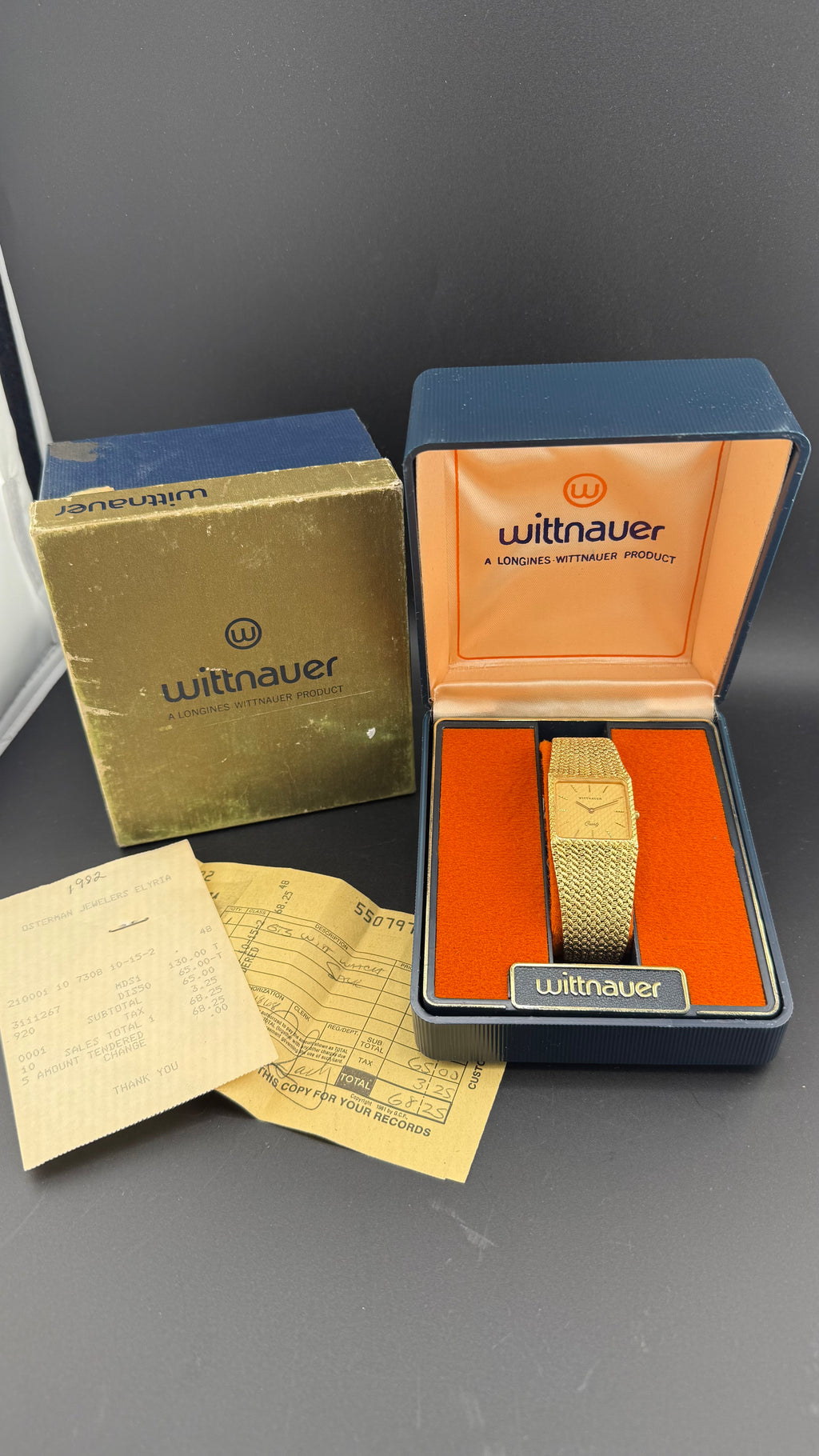 Wittnauer Tank Full Set 1980s - WIT-06
