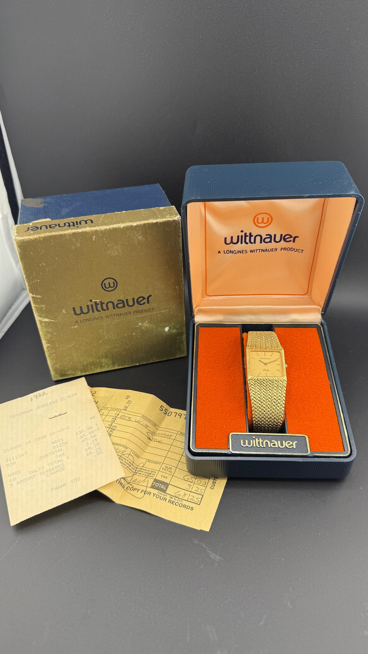 Wittnauer Tank Full Set 1980s - WIT-06