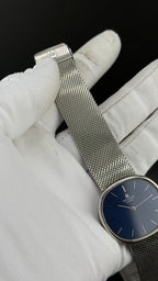 Universal Geneve Ellipse cadran bleu full set