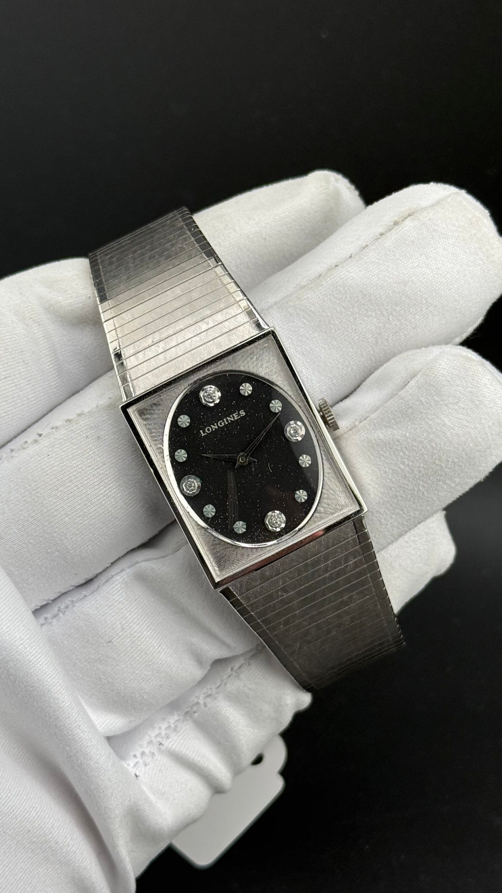 Longines Tank cadran stardust LON-56