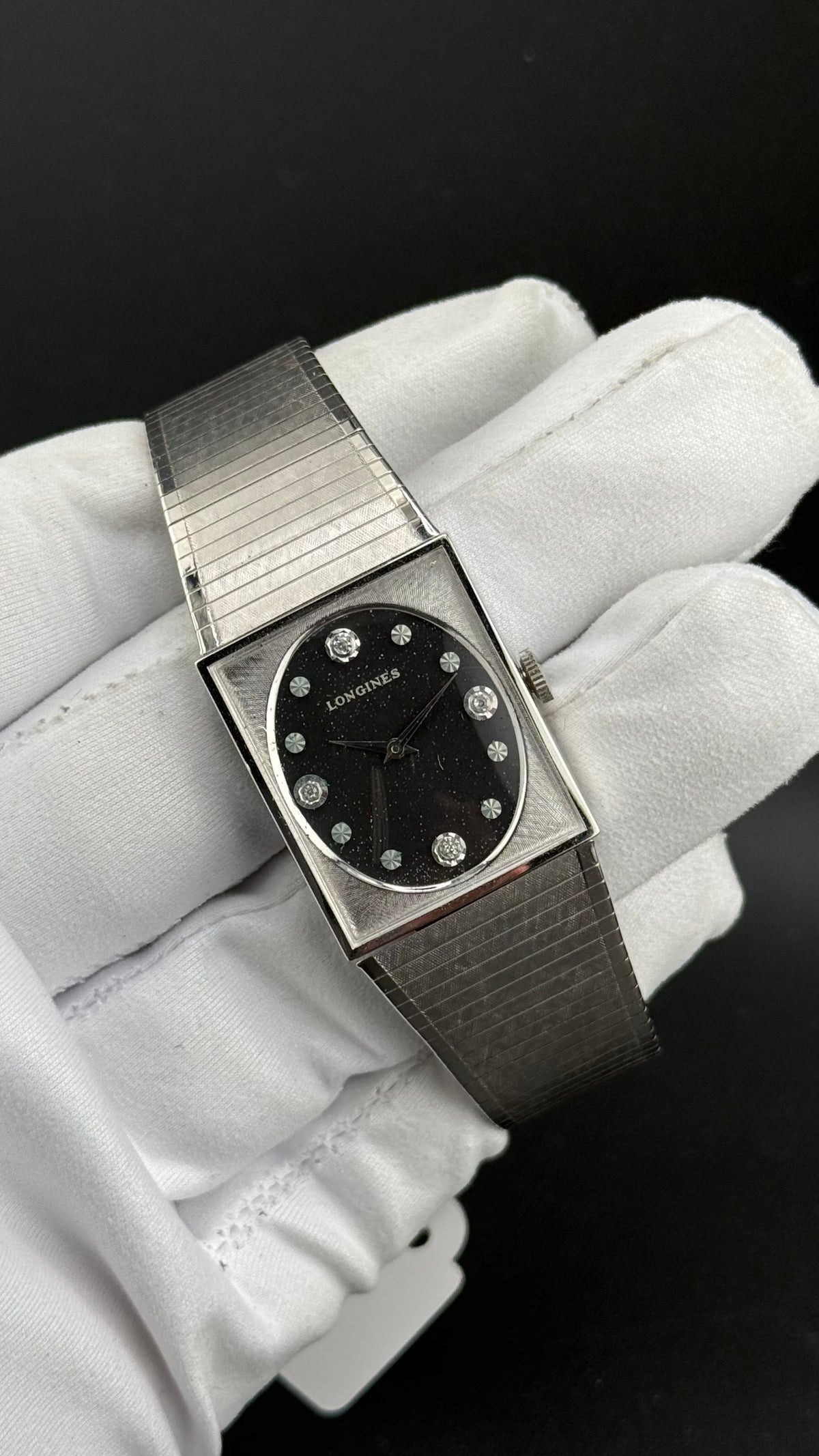 Longines Tank cadran stardust LON-56