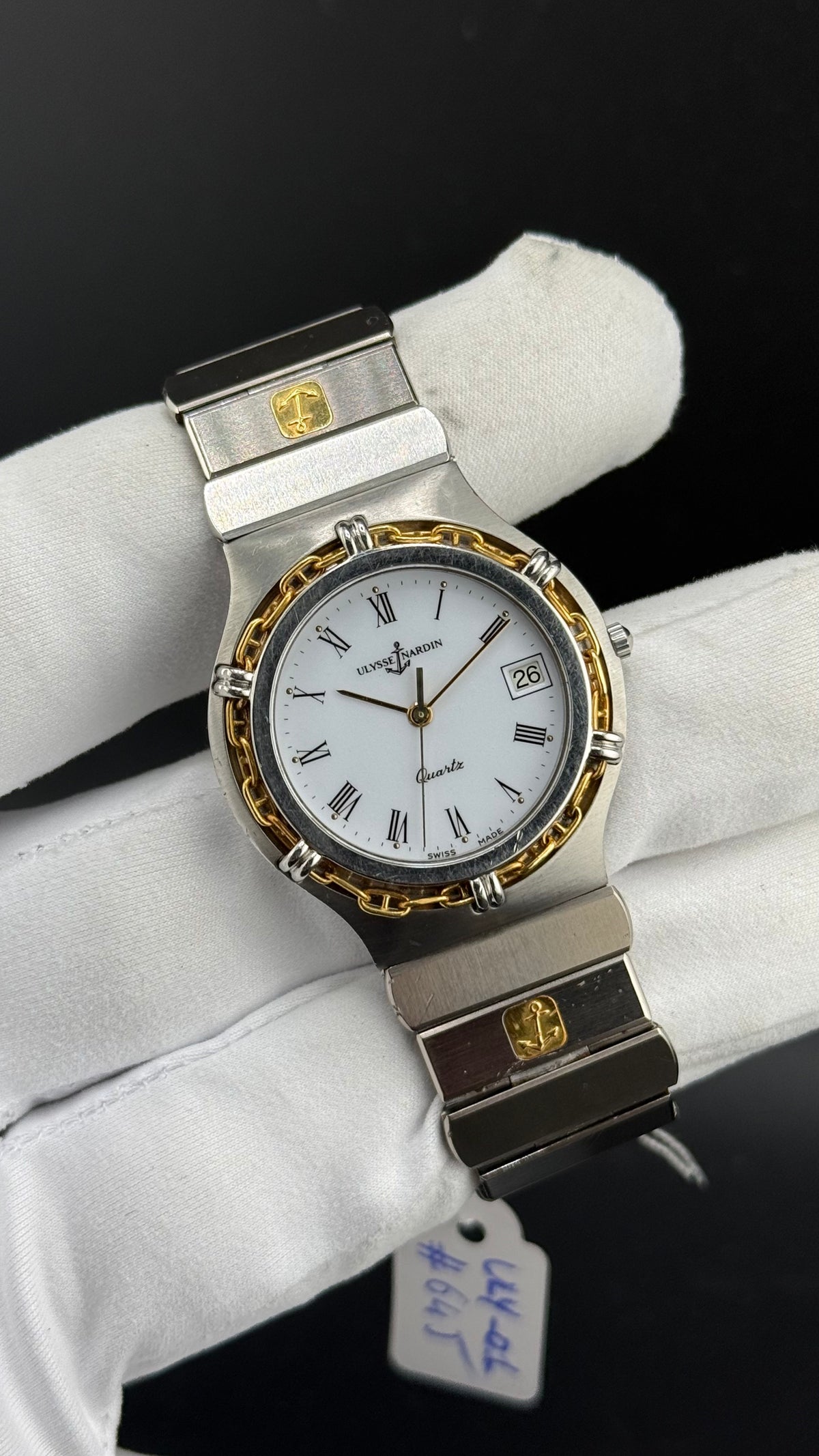 Ulysse Nardin La Chaîne 34-21 des années 80