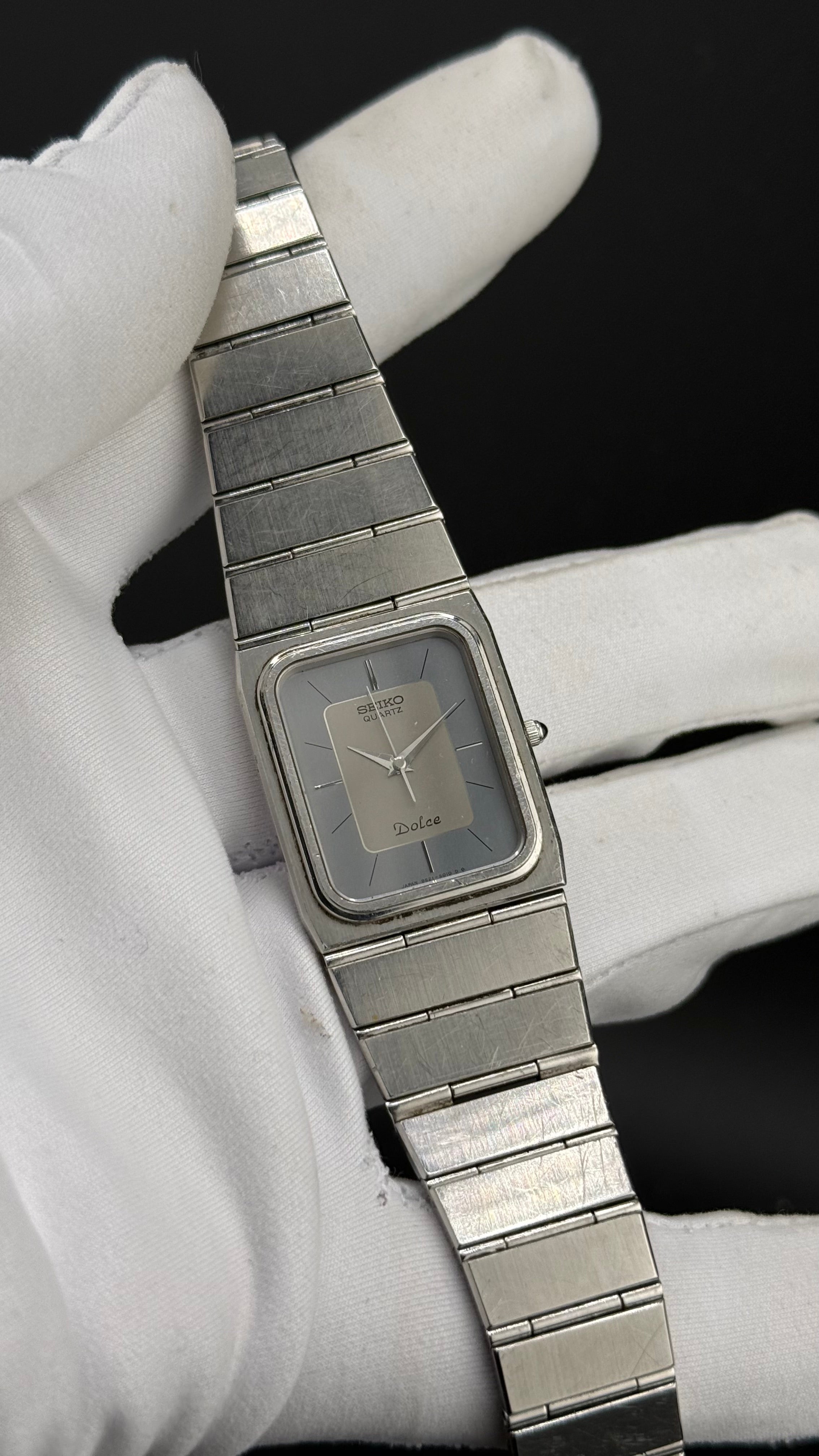 Seiko 9521-5000 cadran bleu et gris