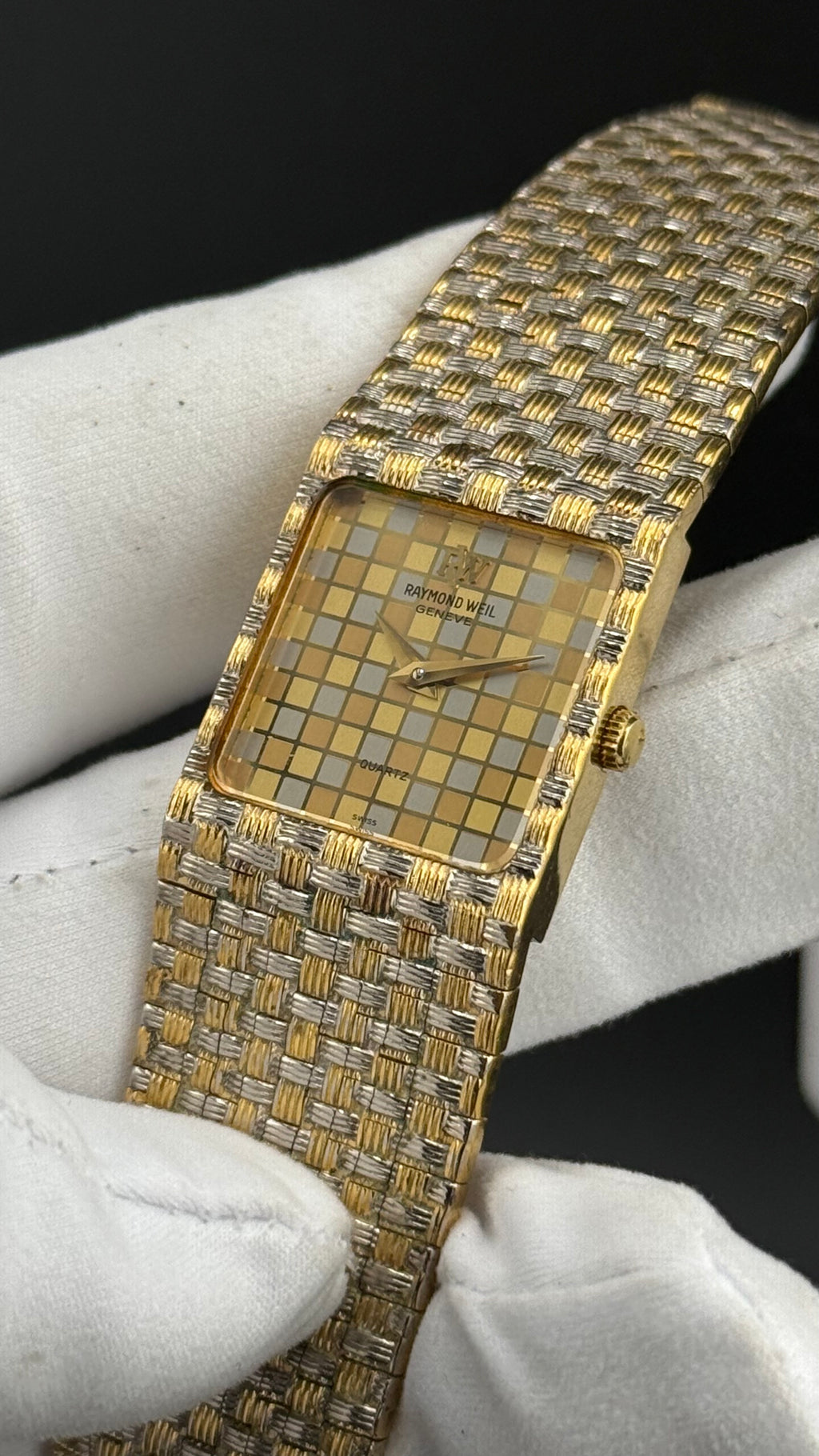 Raymond Weil – 9058 Cadran Mosaïque – Années 80