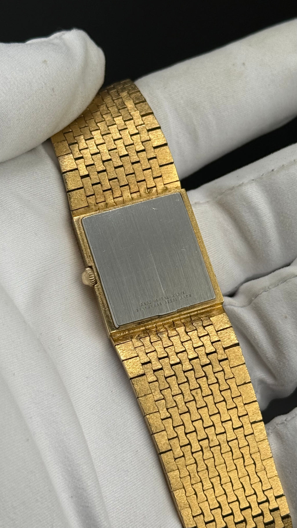 Wittnauer – Tank Or Cadran Champagne – Années 80