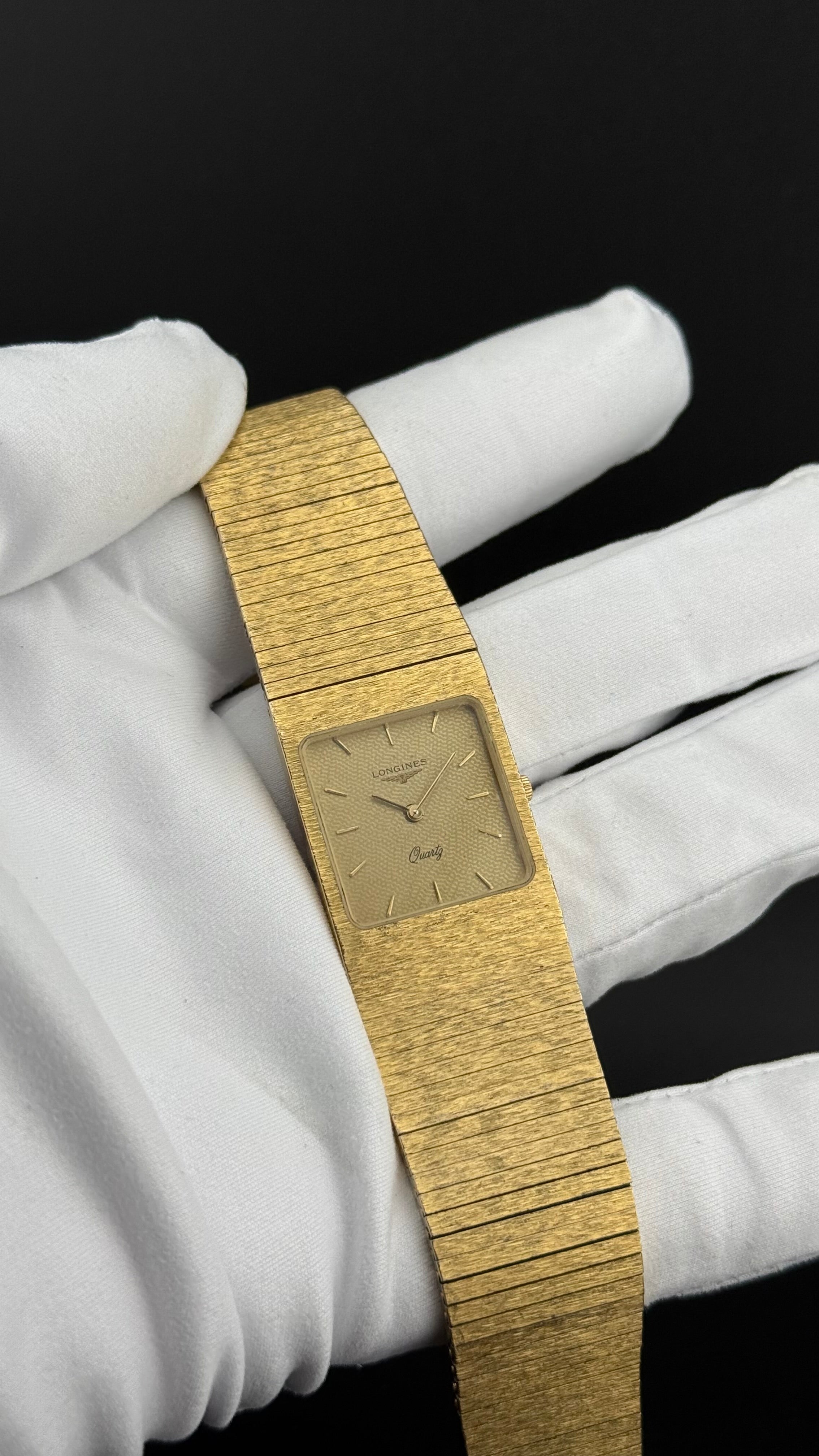Longines QWR Bark Finish