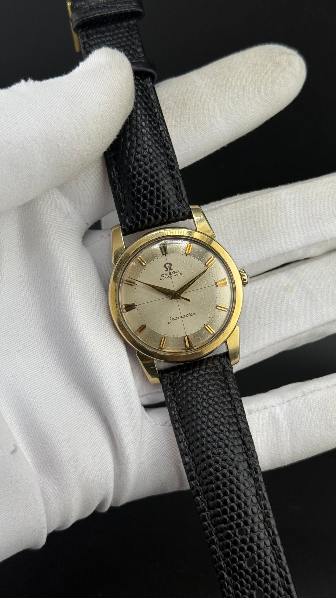 Omega – Seamaster Tuxedo Gold 165.009 – 1962