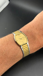 Favre-Leuba – Dress Watch Cadran Texturé 2651-53 – Années 80