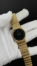 Raymond Weil 9122 cadran noir plaqué or – RAY-12