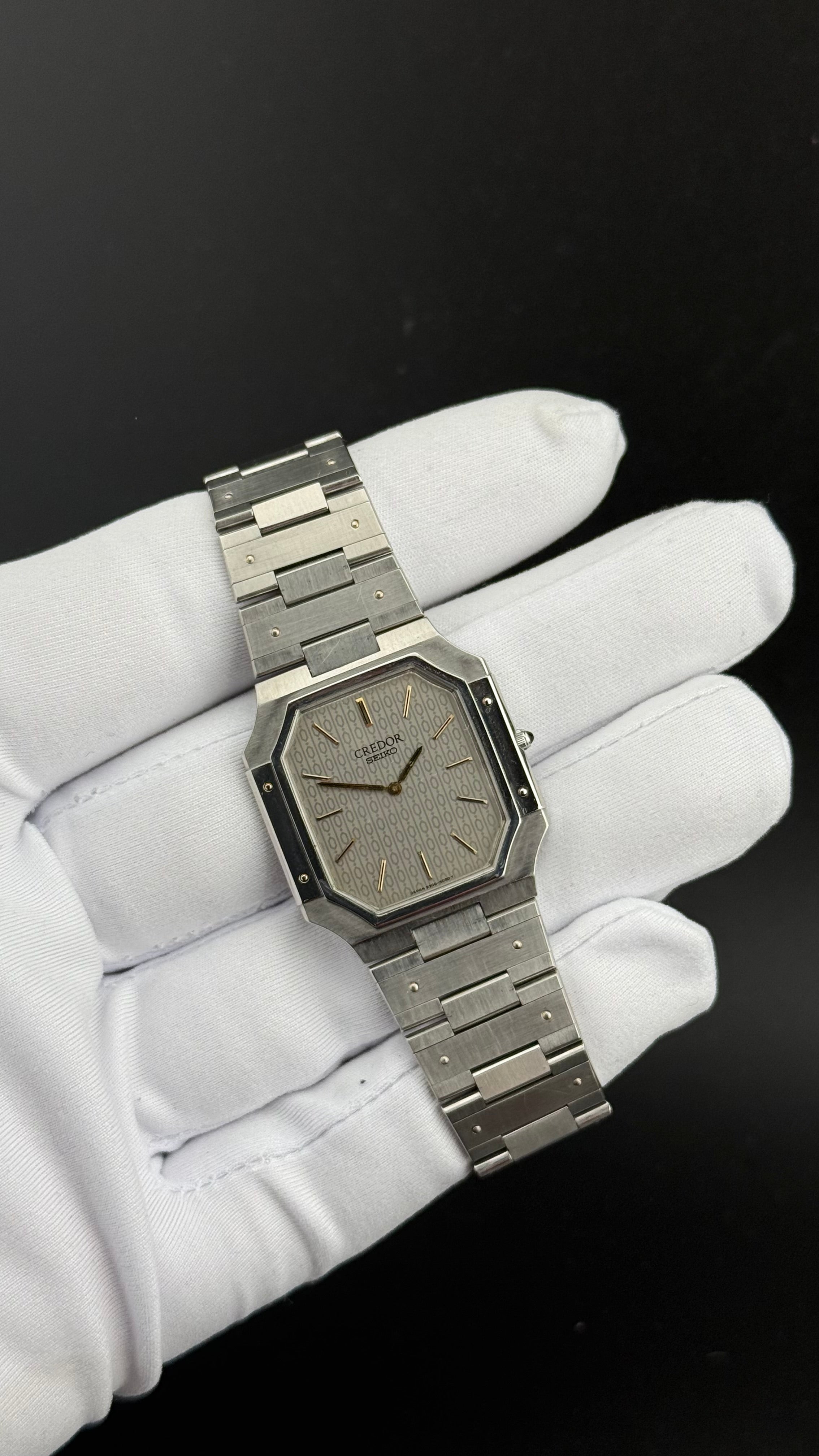 Credor – 9300-5050 Cadran à motif – 1982