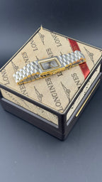 Longines – Olympics 1984 Frosted White Gold - Box & Papers