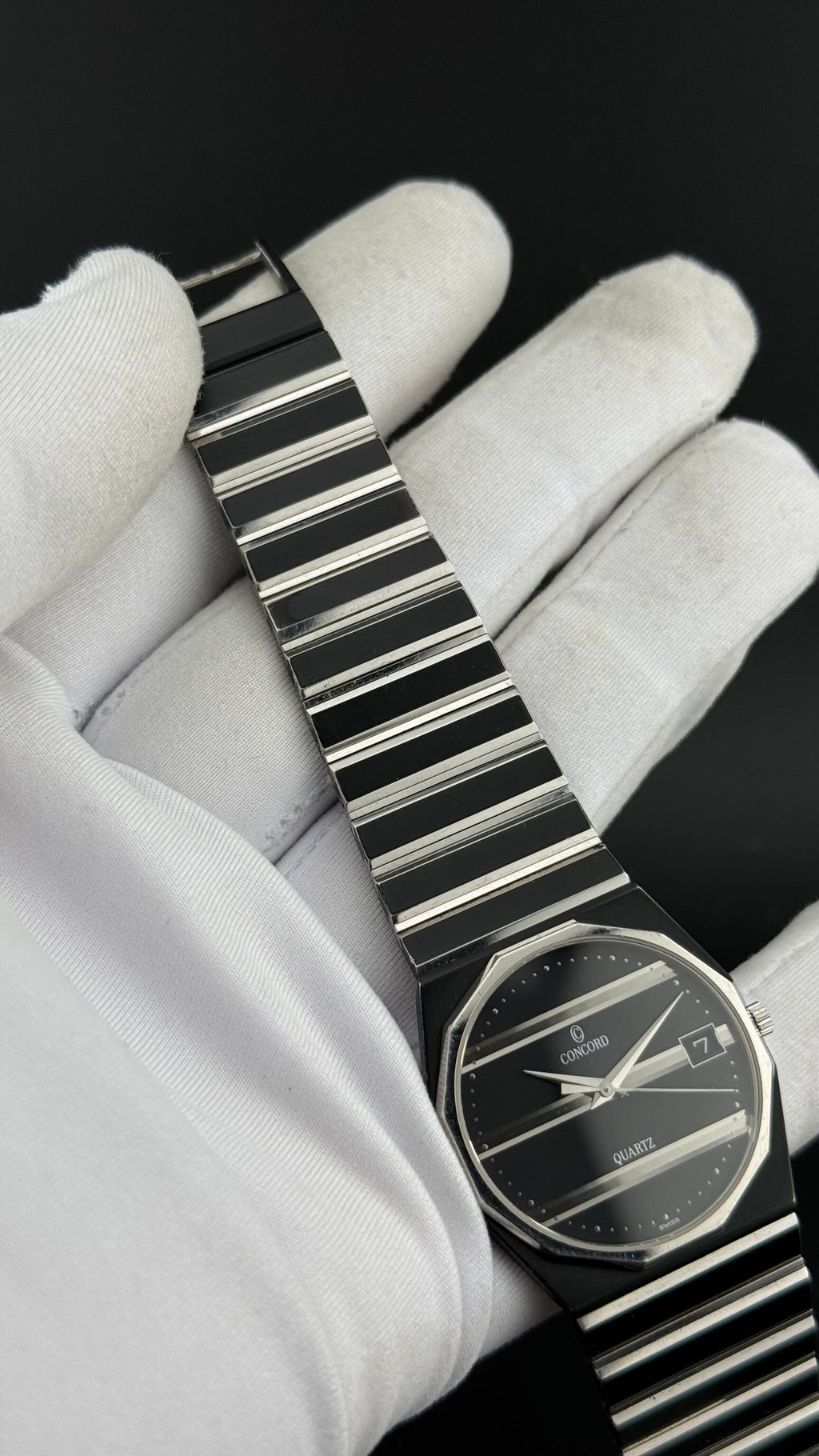 Concord – Mariner SG Black PVD & 18K White Gold