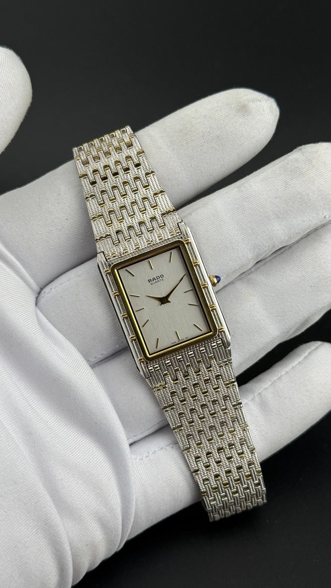 Rado Quartz - Frosted White Gold
