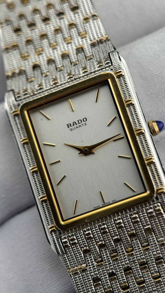 Rado Quartz - Frosted White Gold
